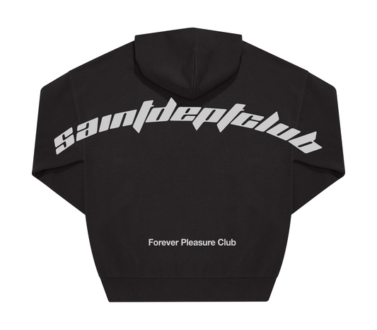 Sudadera negra minimalista unisex edición limitada