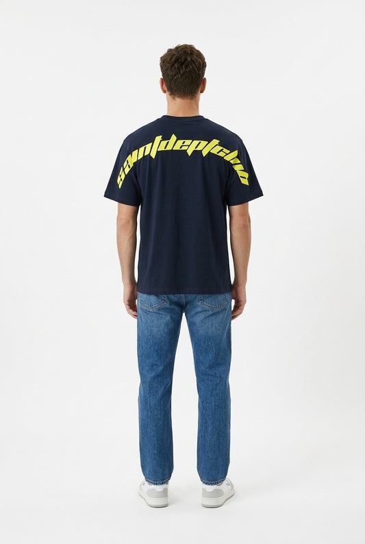 BACK TEE NAVY