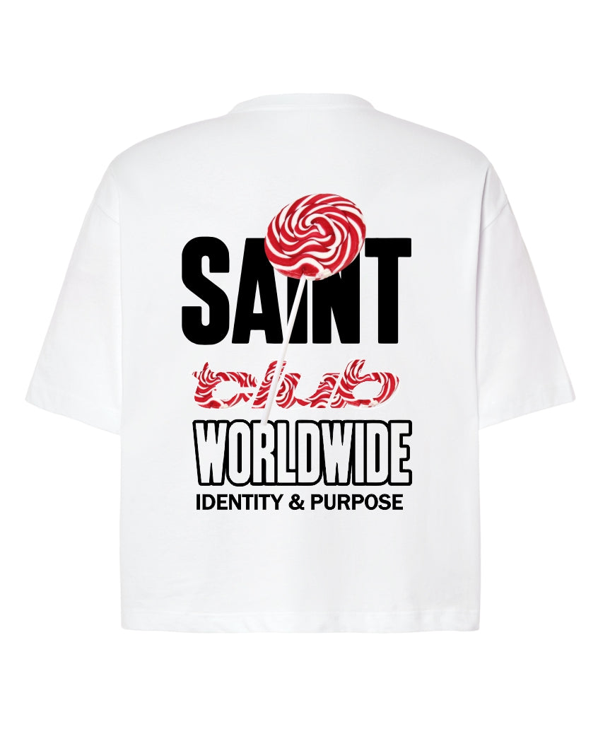 LOLICROP TEE WHITE