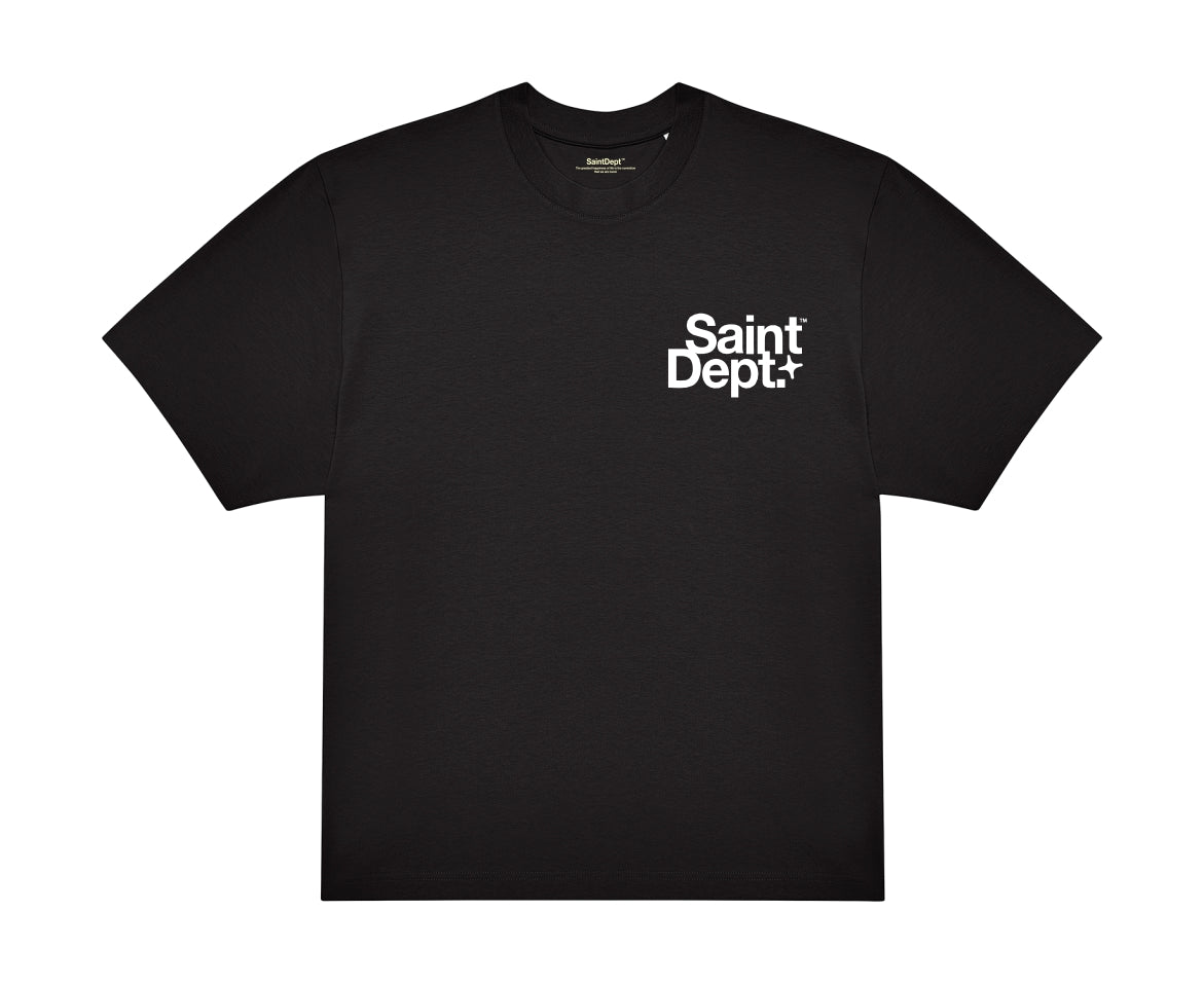 CLOCK TEE BLACK