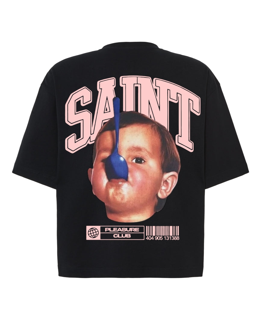 SPOON TEE BLACK